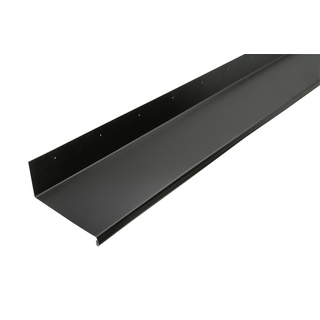 ÖVERBLECK 100 2000MM SVART ÖVERBESLAG B=100MM(10)